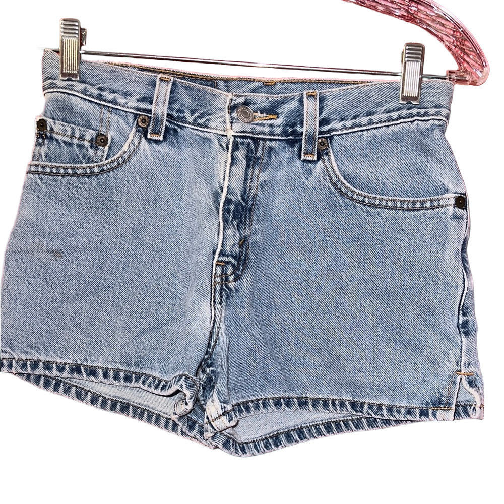 Levi's Light Blue Jean Shorts 3